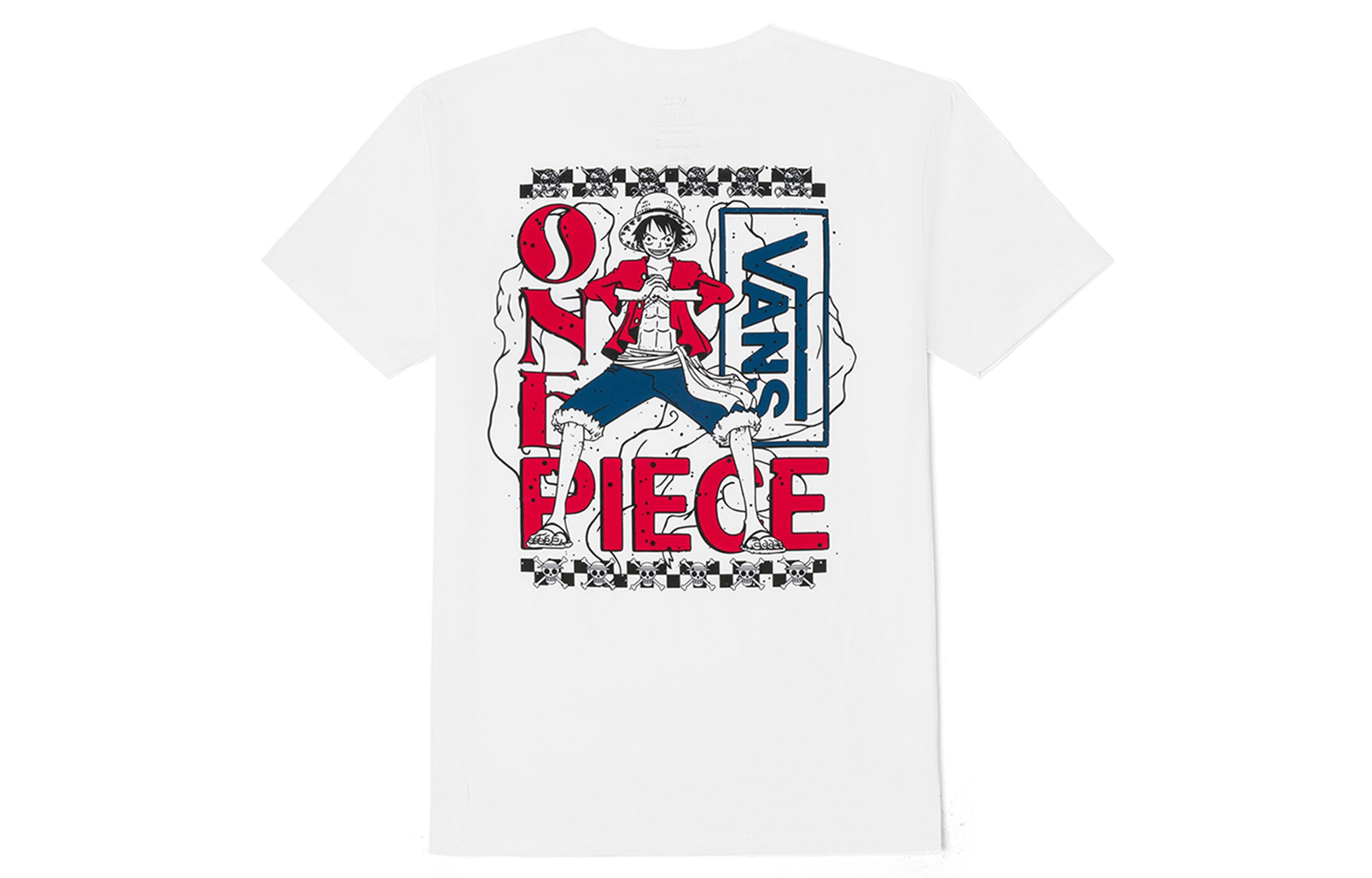 Vans x One Piece T-Shirt 'White' VN000CB2WHT sold by KicksCrew product image thumbnail 2