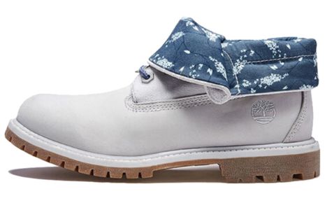 (WMNS) Timberland Roll Top Boots 'Grey Blue' A27NA sold by KicksCrew
