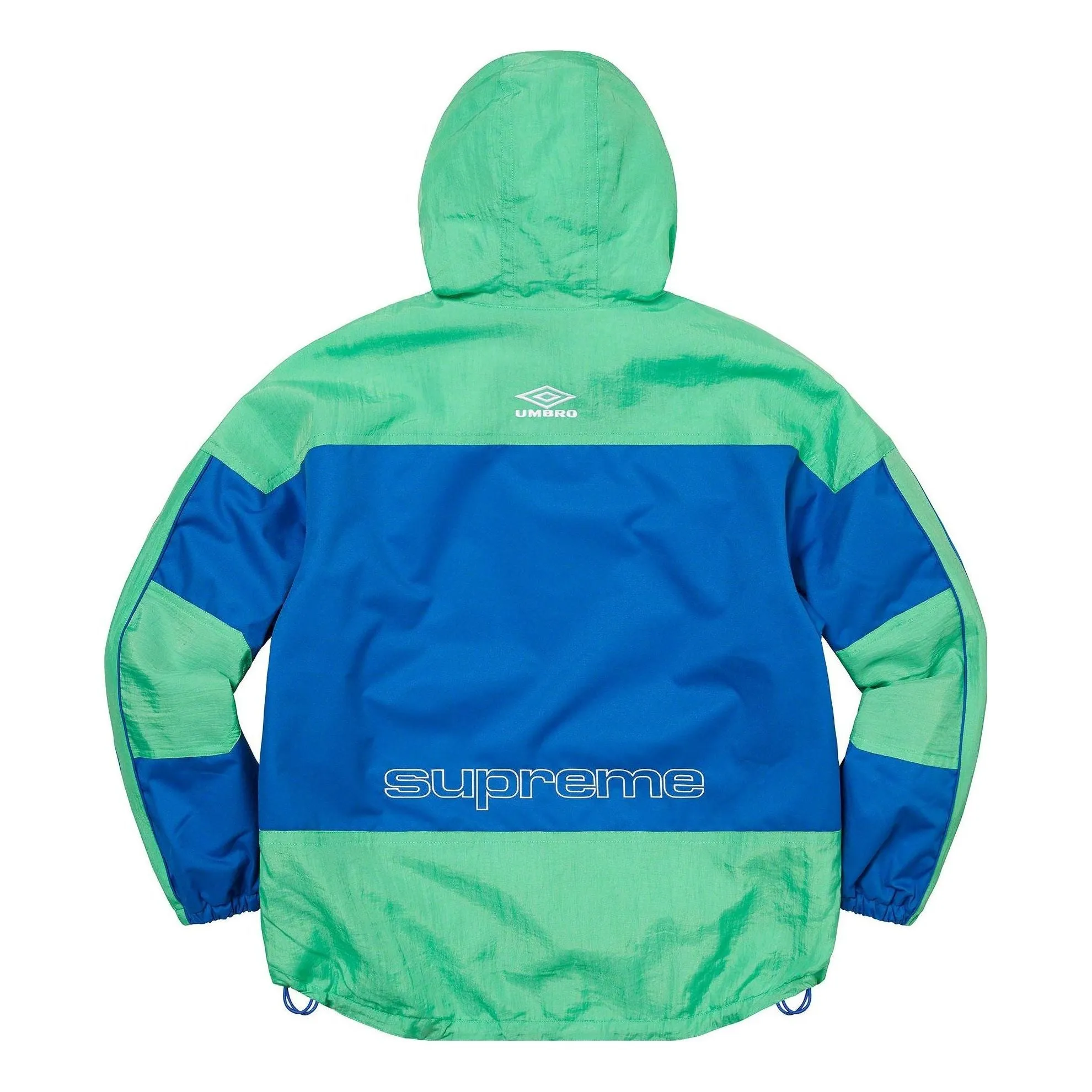 Supreme x Umbro Hooded Anorak 'Blue Green' SUP-SS23-256 sold by KicksCrew product image thumbnail 2