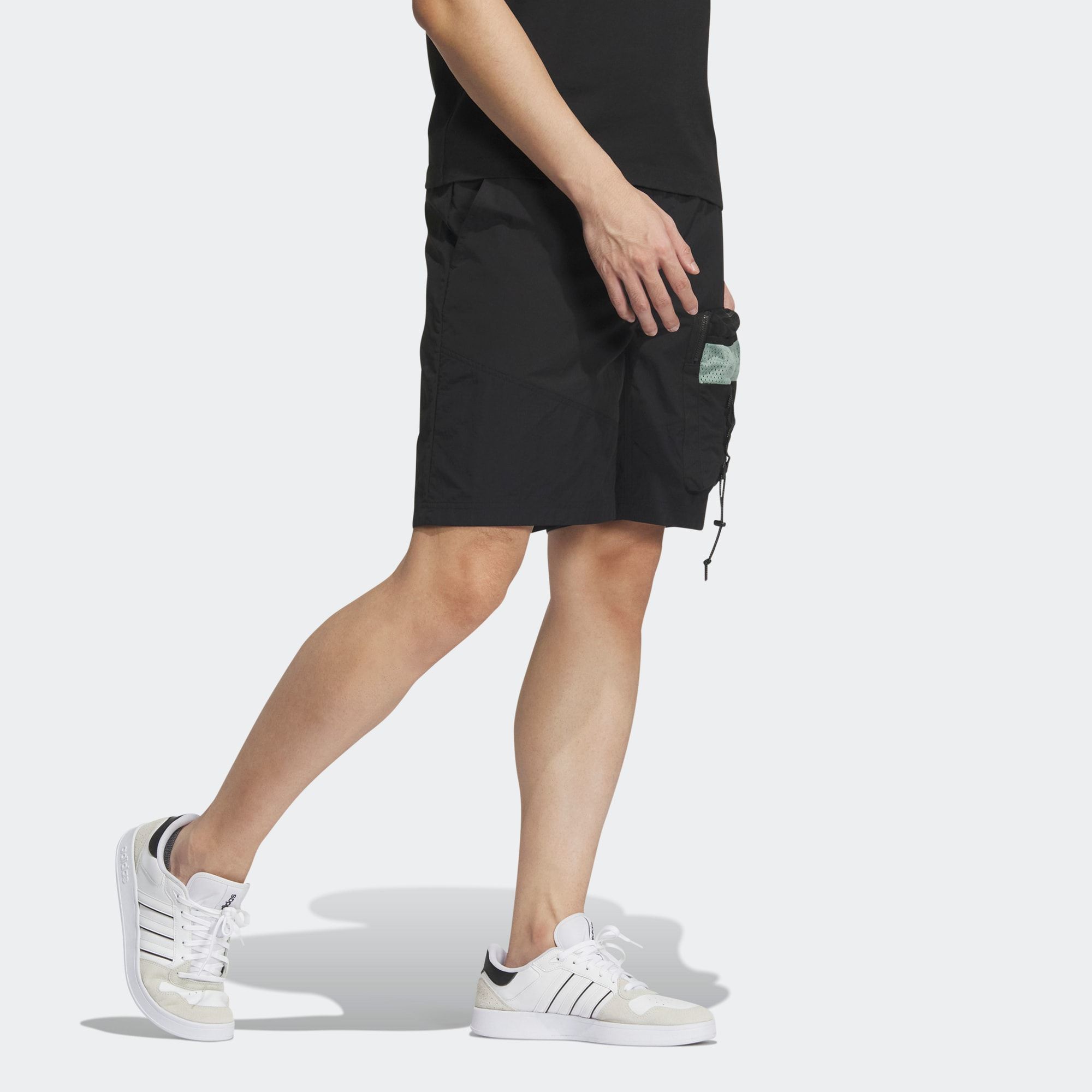 Adidas Neo City Escape Shorts 'Black' IA6863 sold by KicksCrew product image thumbnail 4
