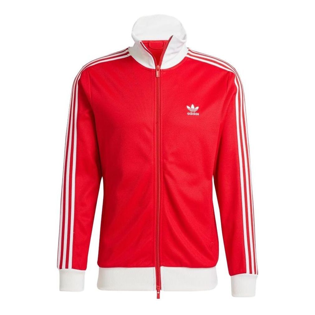 adidas Adicolor Classics Beckenbauer Track Jacket 'Red White' IM4511 sold by KicksCrew