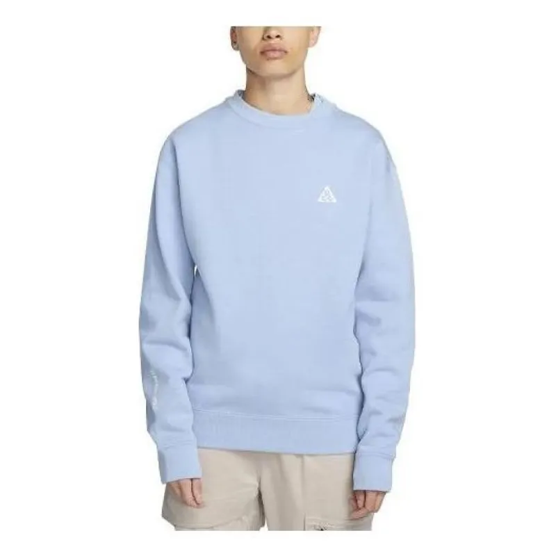 Nike ACG Therma-FIT Fleece Crew 'Light Blue' DX9611-479 sold by KicksCrew