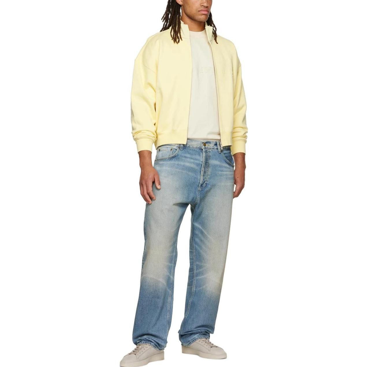 Fear of God Essentials FW22 Full Zip Jacket 'Canry' FOG-FW22-323 sold by KicksCrew product image thumbnail 2