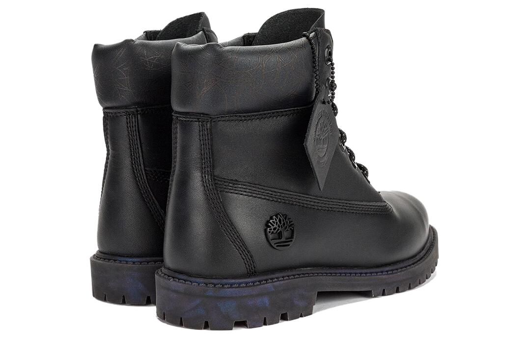 (WMNS) Timberland Heritage 6 Inch Waterproof Boot 'Black Leather Rubber Outsole' A5Q9S sold by KicksCrew product image thumbnail 4