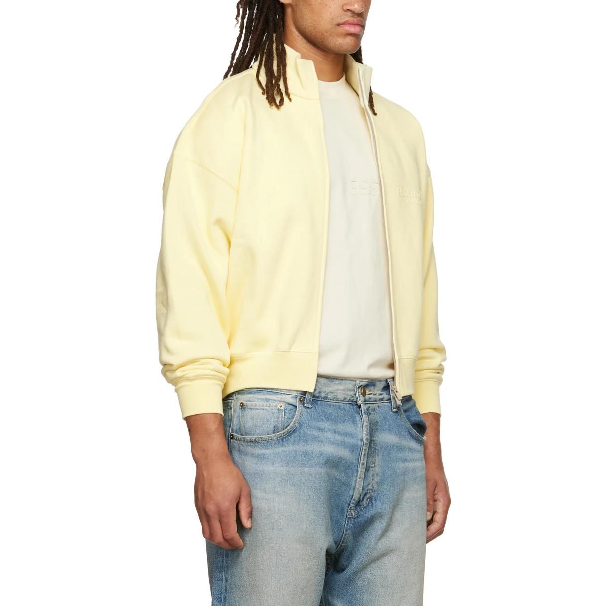 Fear of God Essentials FW22 Full Zip Jacket 'Canry' FOG-FW22-323 sold by KicksCrew product image thumbnail 5