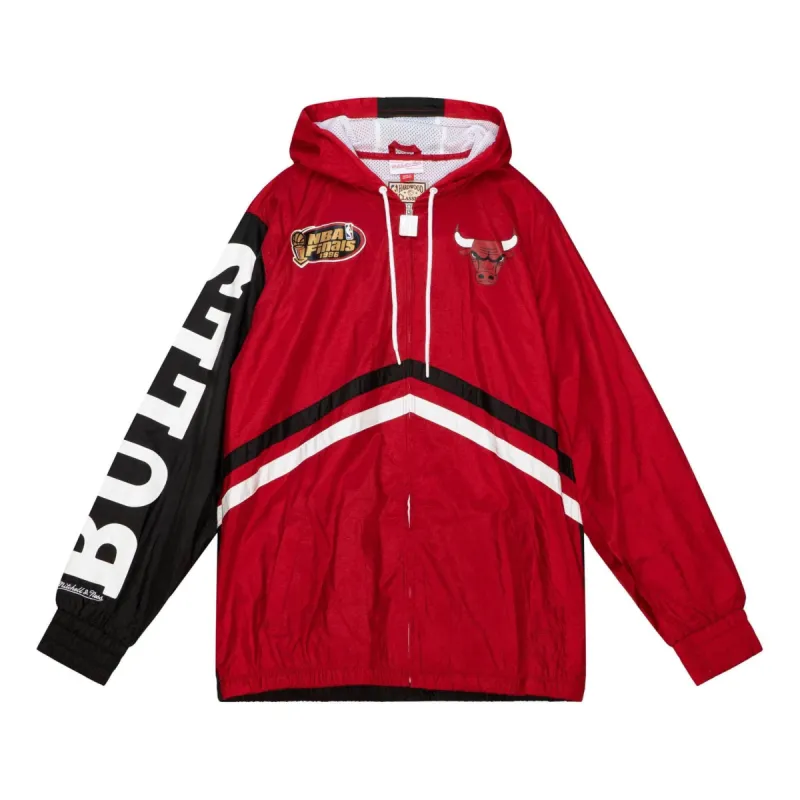 Mitchell & Ness x NBA Chicago Bulls Undeniable Full Zip Windbreaker Jacket 'Red' OJZP3409-CBUYYPPPSCAR sold by KicksCrew