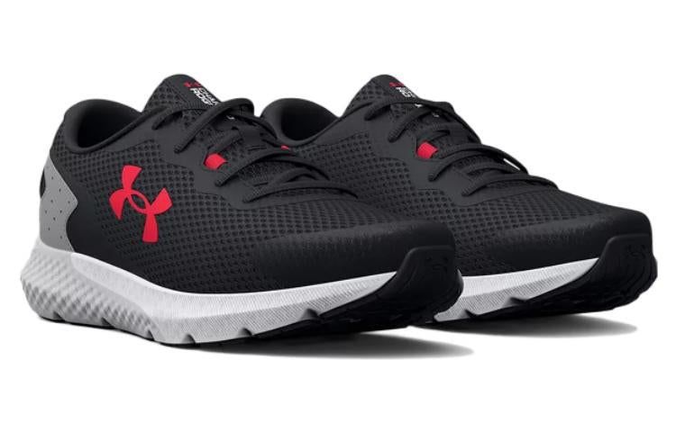 Under Armour Charged Rogue 3 Extra Wide Running Shoes 'Black Grey Red' 3026020-001 sold by KicksCrew product image thumbnail 4