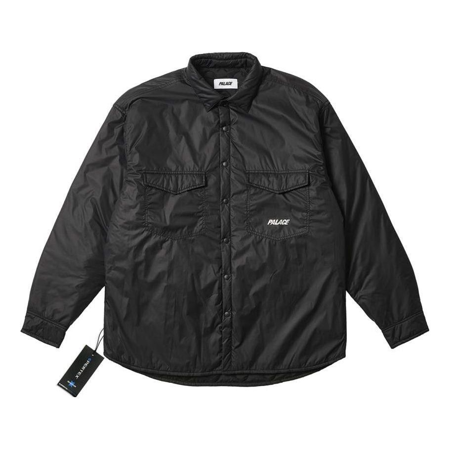 Palace Insulated Pertex Shirt 'Black' P25SHT052 sold by KicksCrew
