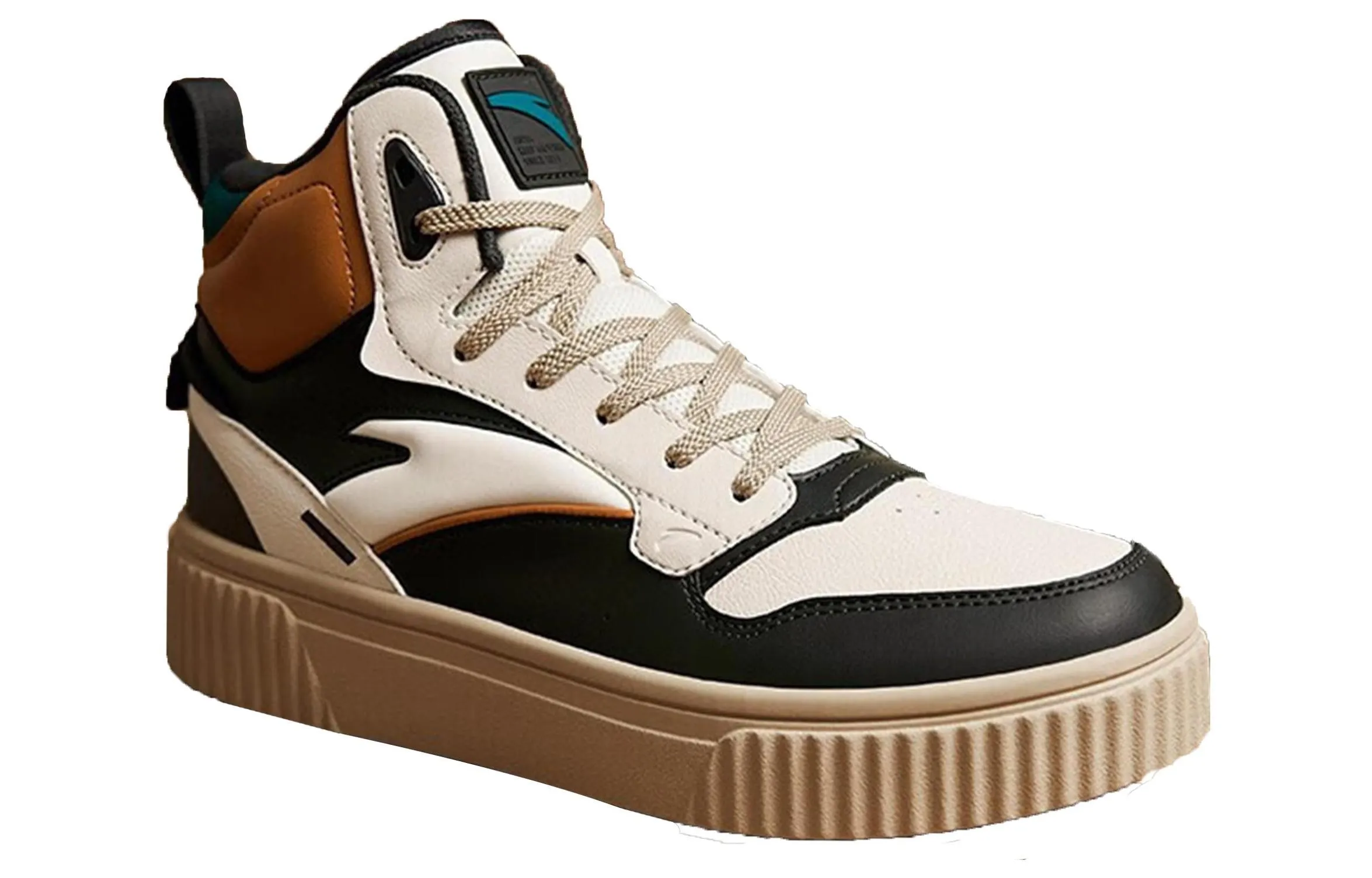 ANTA Life Series Sneakers High 'White Grey Orange' 912248015-3 sold by KicksCrew product image thumbnail 3