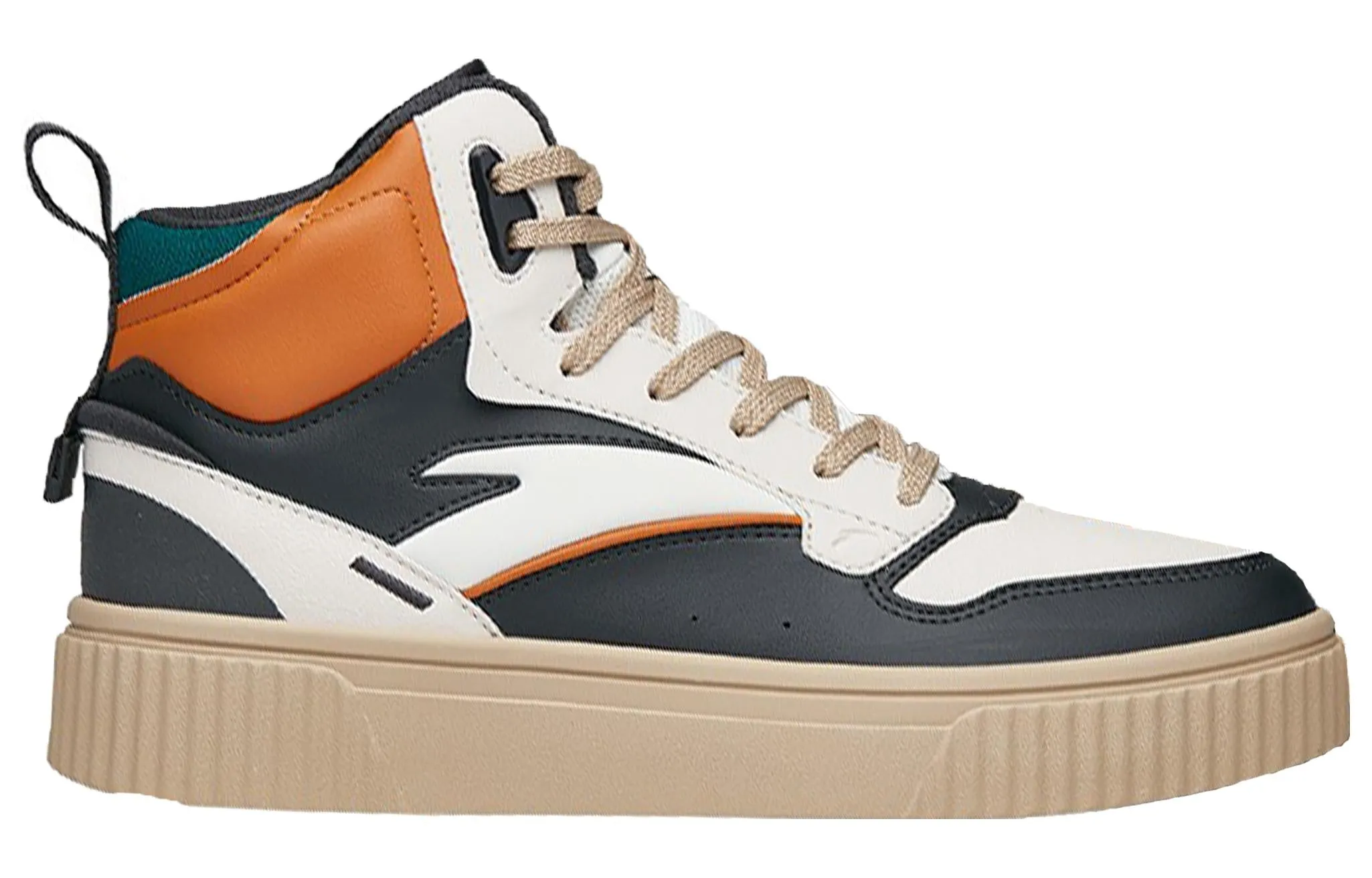 ANTA Life Series Sneakers High 'White Grey Orange' 912248015-3 sold by KicksCrew product image thumbnail 2