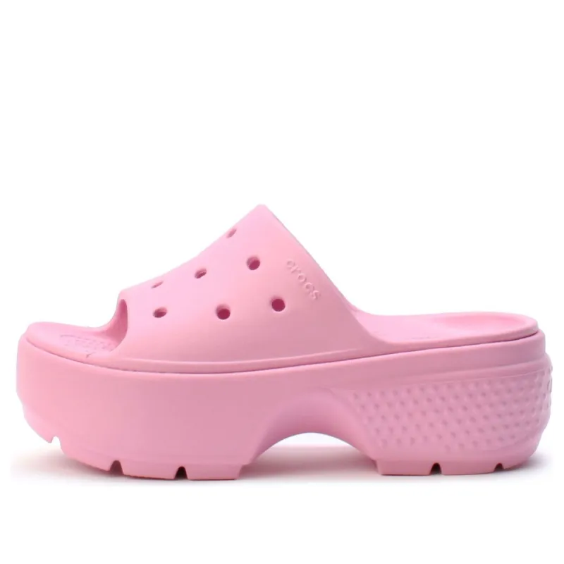 (WMNS) Crocs Stomp Slides 'Pink' 209346-6WY sold by KicksCrew