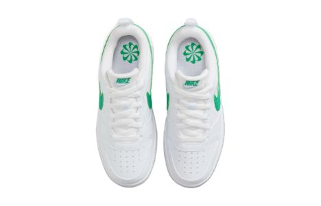 (GS) Nike Court Borough Low Recraft 'White Green' DV5456-109 sold by KicksCrew