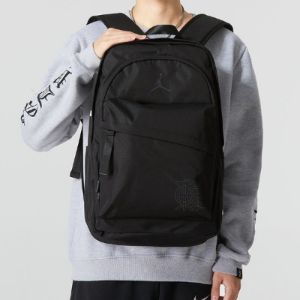 (PS) Air Jordan Logo Backpack 'Black' JD2223025GS-001 sold by KicksCrew