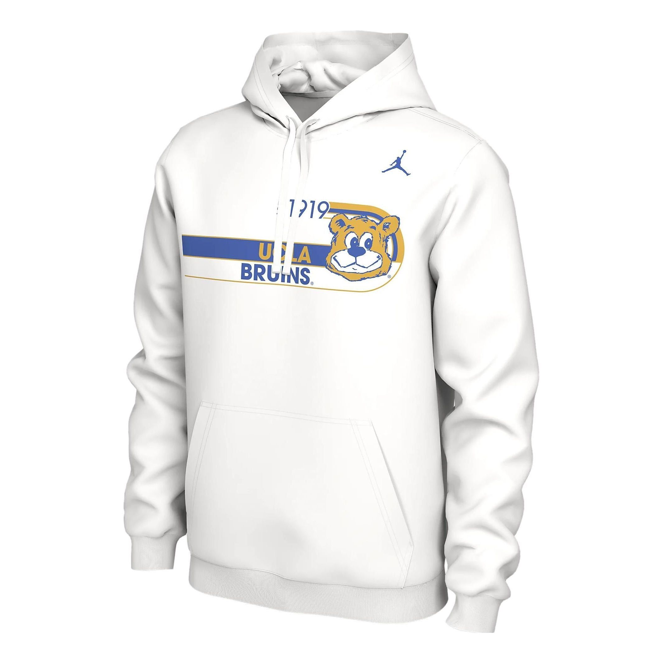 Air Jordan UCLA College Hoodie 'White' HF7244-100 sold by KicksCrew