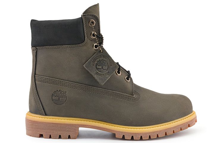 Timberland Premium 6 Inch Waterproof Boot 'Olive Green Black' A629N sold by KicksCrew product image thumbnail 2