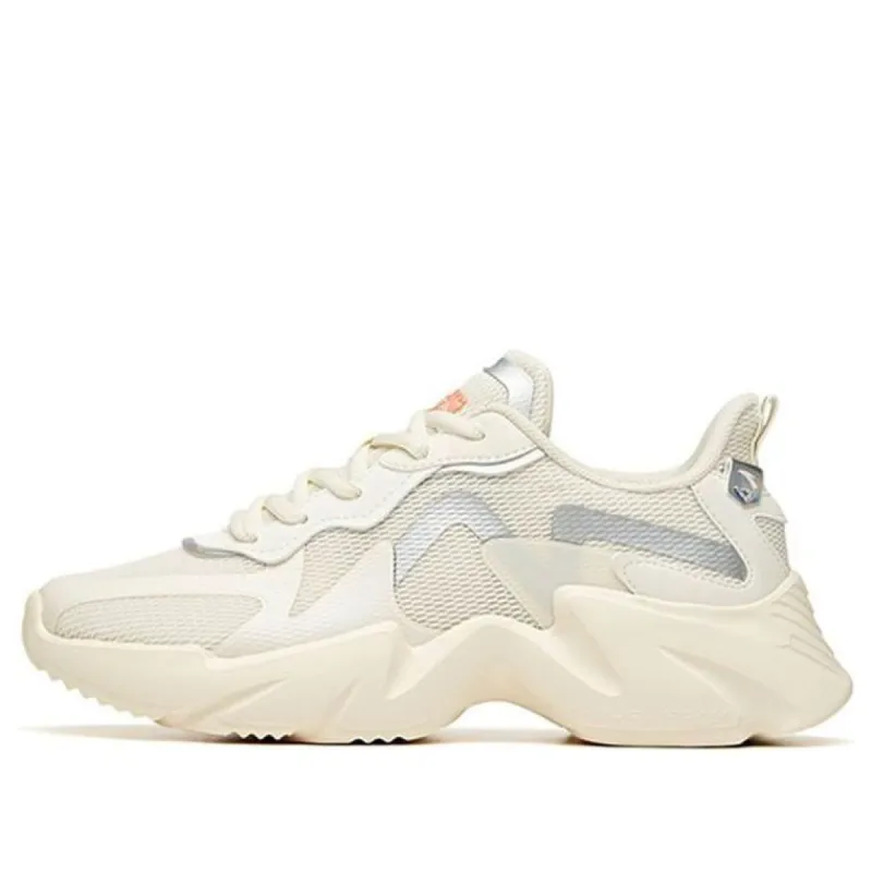 (WMNS) ANTA Running Series Sneakers 'Ivory Grey' 922035583-1 sold by KicksCrew