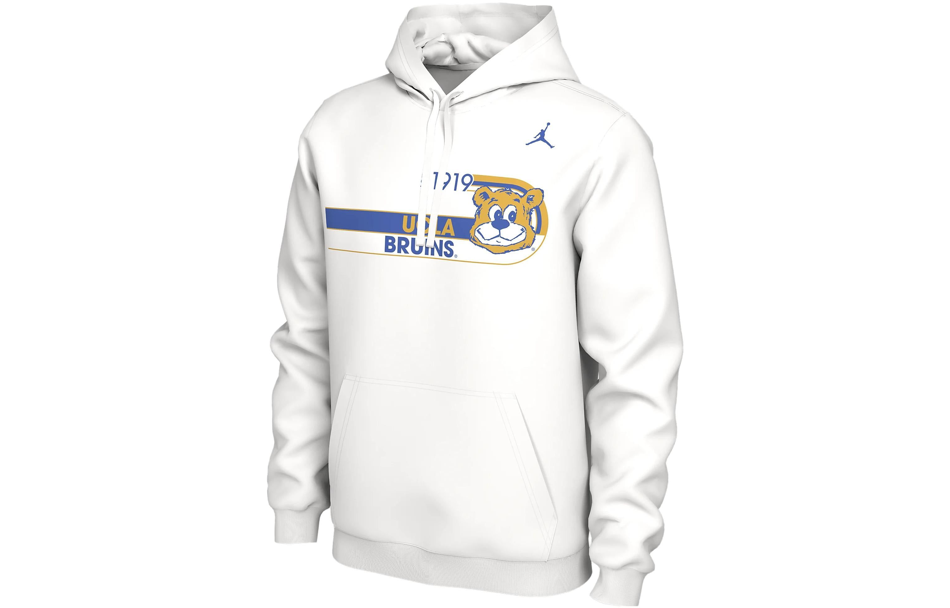 Air Jordan UCLA College Hoodie 'White' HF7244-100 sold by KicksCrew product image thumbnail 2