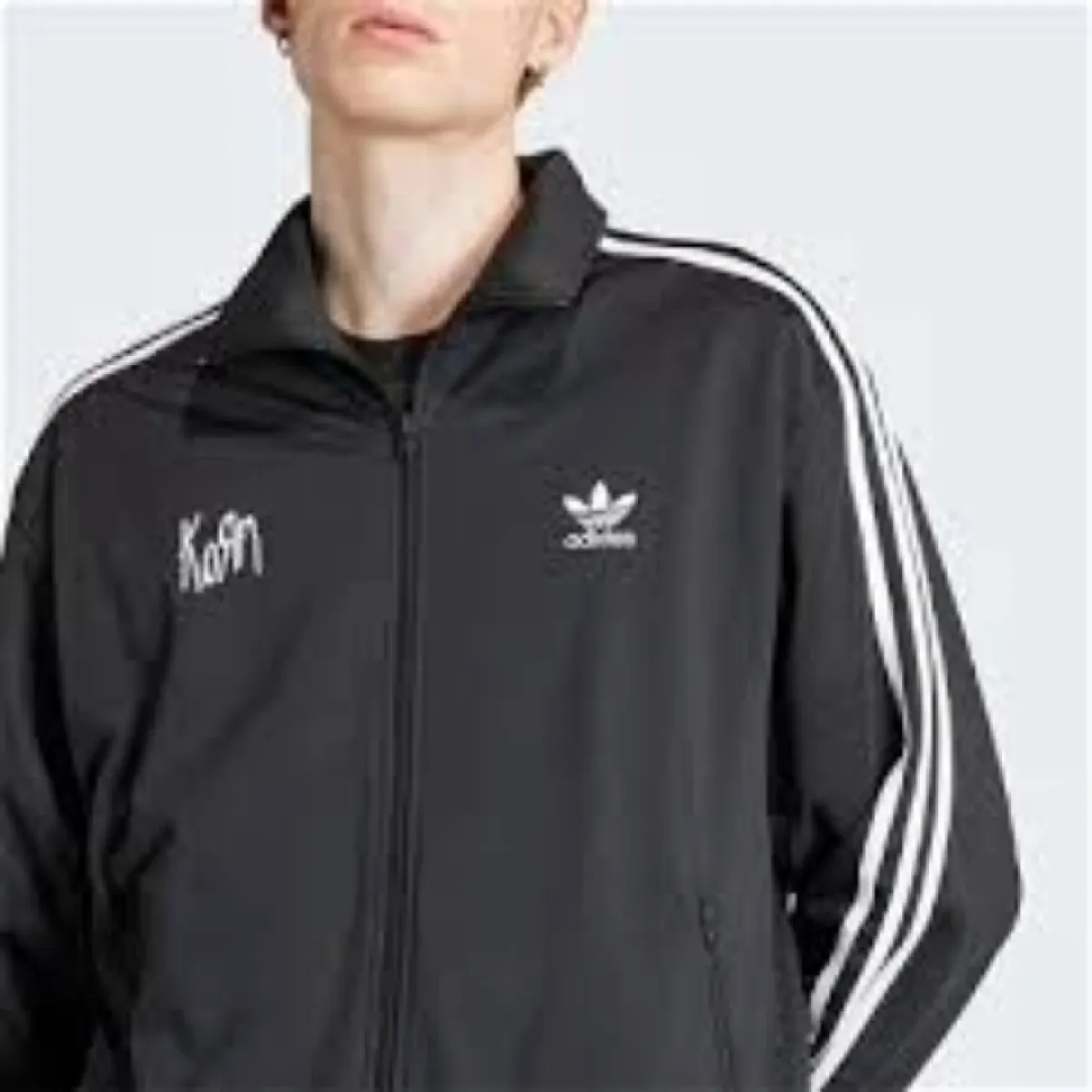 adidas x Korn Track Top Jacket Asia Sizing 'Black' IN9109 | Parallel