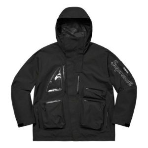 Supreme GORE-TEX Tech Shell Jacket 'Black' SUP-FW21-333 sold by KicksCrew