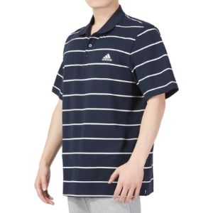 Adidas Fi Stripe Polo Shirt 'Navy' IA8164 sold by KicksCrew