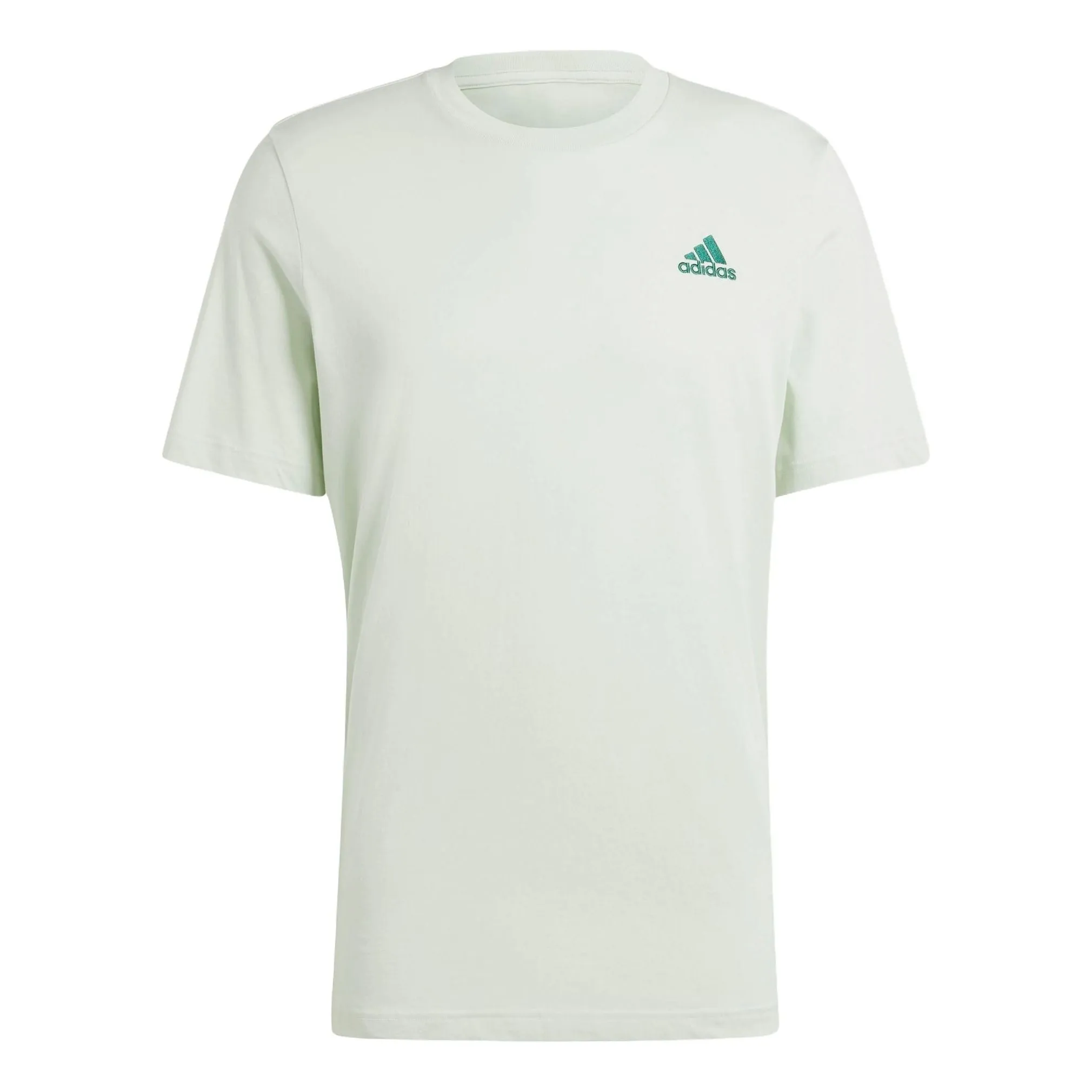 adidas Essentials Single Jersey Embroidered Small Logo T-Shirt 'Green' IX0119 sold by KicksCrew
