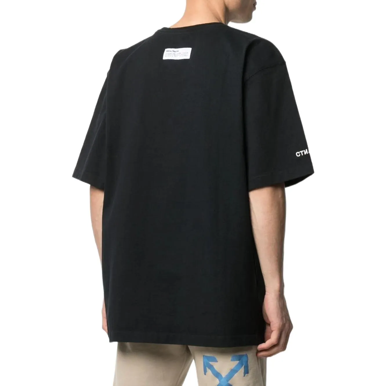 HERON PRESTON OS Herons Captcha T-Shirt 'Black' HMAA026S21JER0061040 sold by KicksCrew product image thumbnail 2