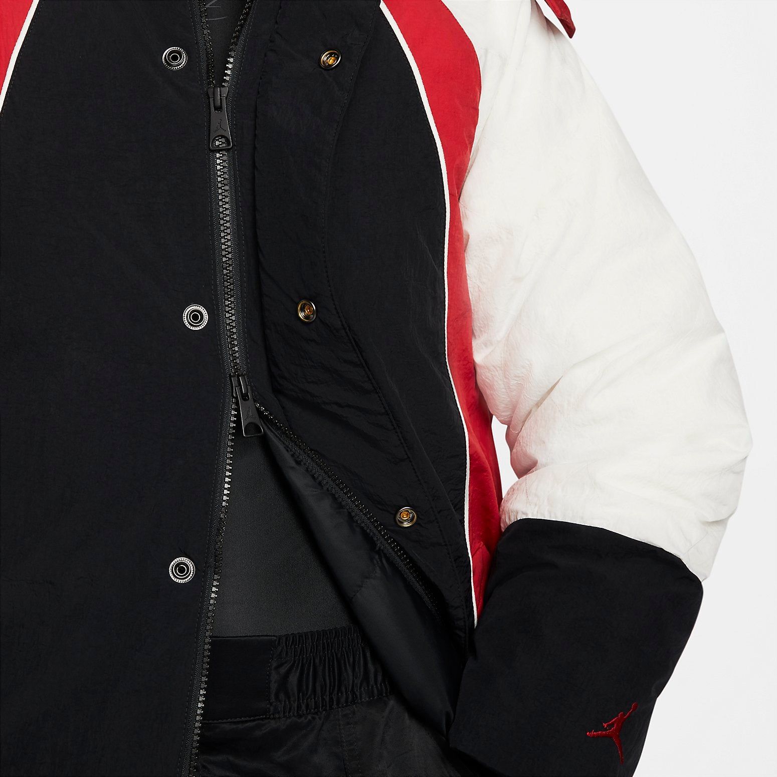 (WMNS) Air Jordan Flight Down Parka Jacket 'Red' DH0782-011 sold by KicksCrew product image thumbnail 3