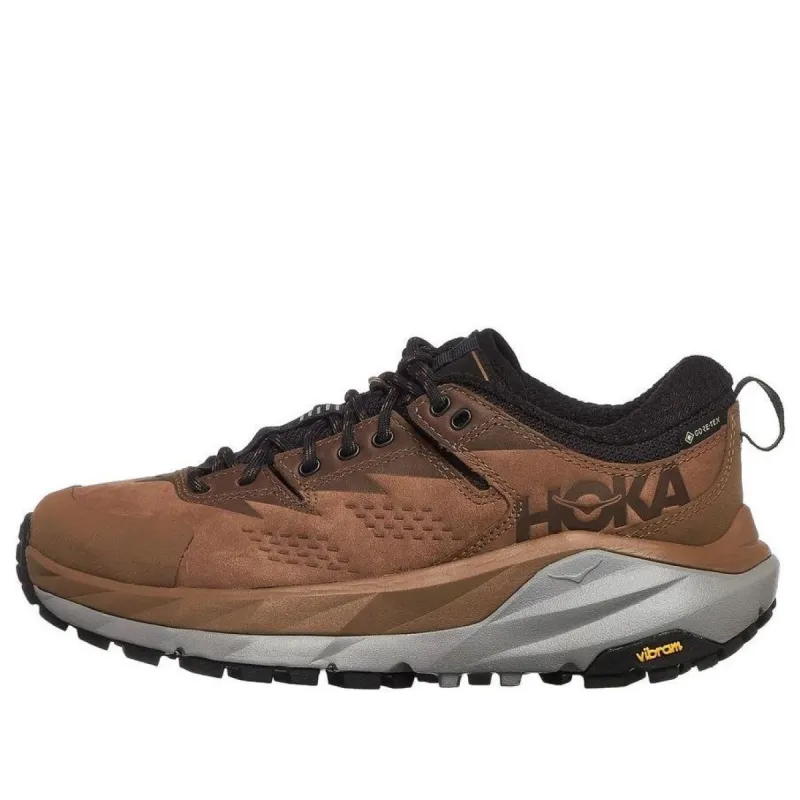 (WMNS) HOKA ONE ONE Kaha Low 'Otter Black' 1118587-ORBC sold by KicksCrew