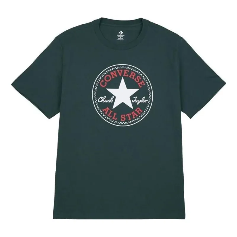 Converse Go-To All Star Patch Standard Fit T-Shirt 'Green' 10025459-A10 sold by KicksCrew