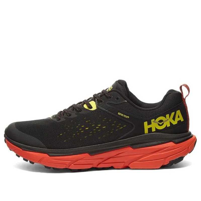 HOKA ONE ONE Challenger ATR 6 GTX 'Black Red Yellow' 1116876-BGSH sold by KicksCrew