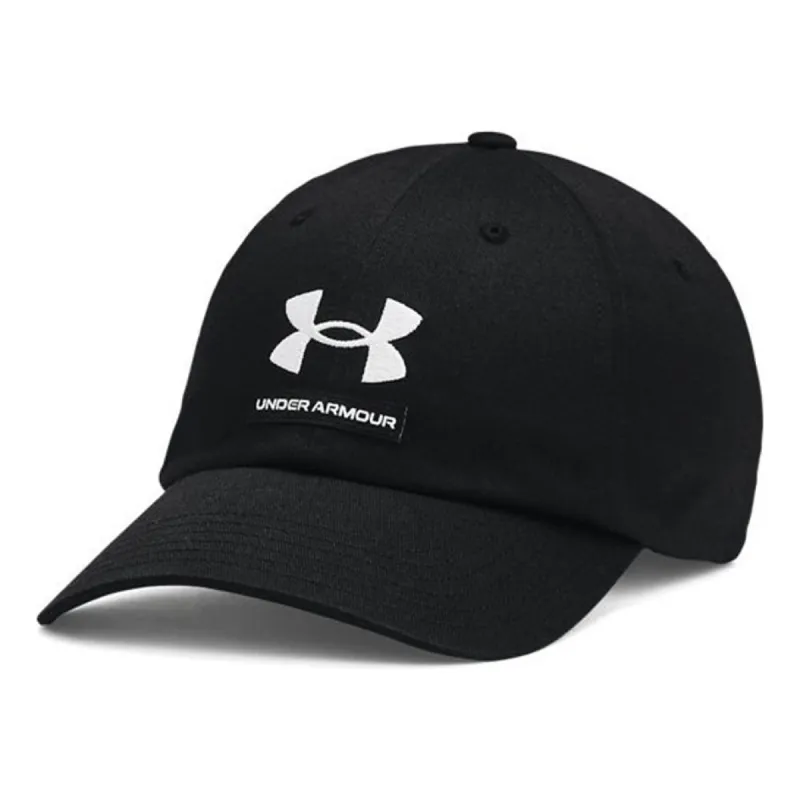 Under Armour Branded Hat 'Black White' 1369783-001 sold by KicksCrew