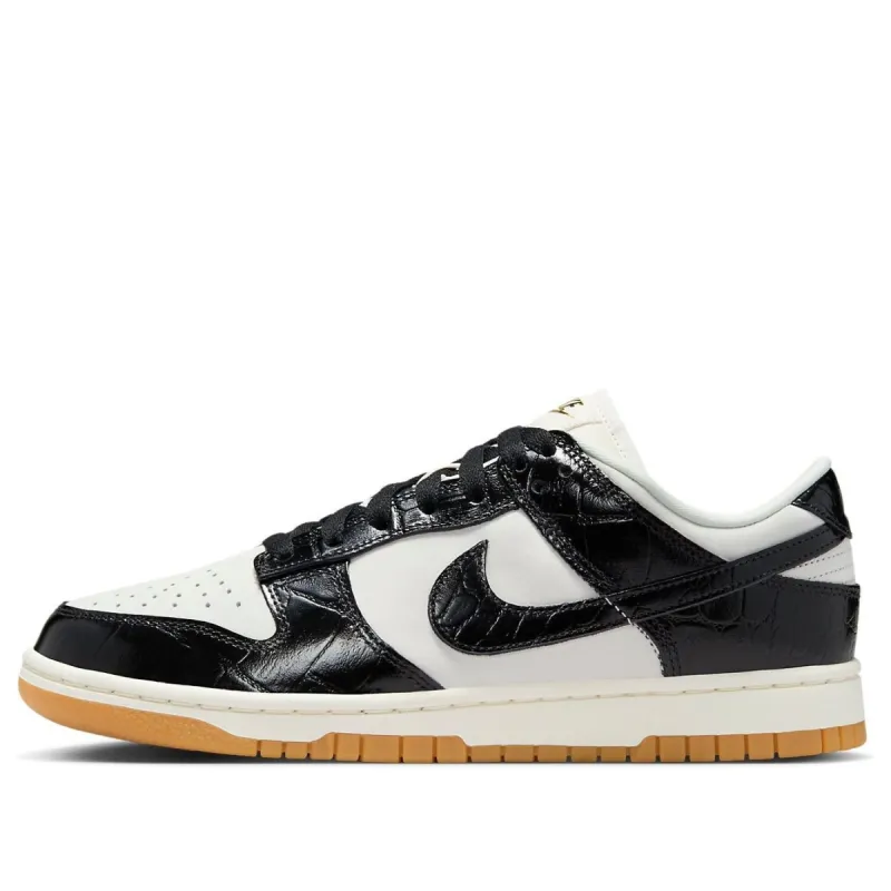 (WMNS) Nike Dunk Low LX 'Black Croc' FJ2260-003 sold by KicksCrew