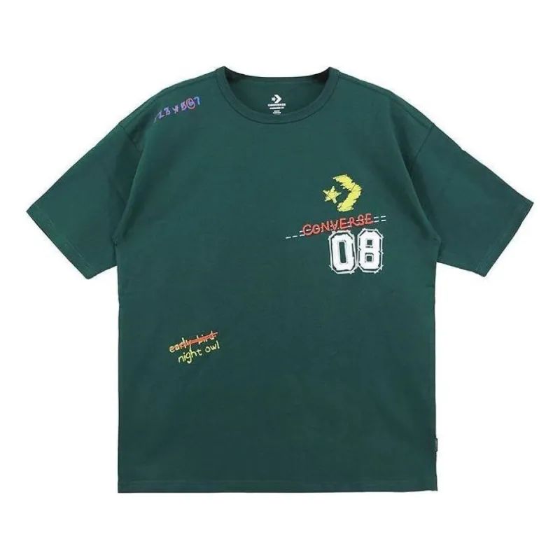 Converse Put-a-Smile-On-Your-Face Logo T-Shirt 'Green' 10024879-A03 sold by KicksCrew