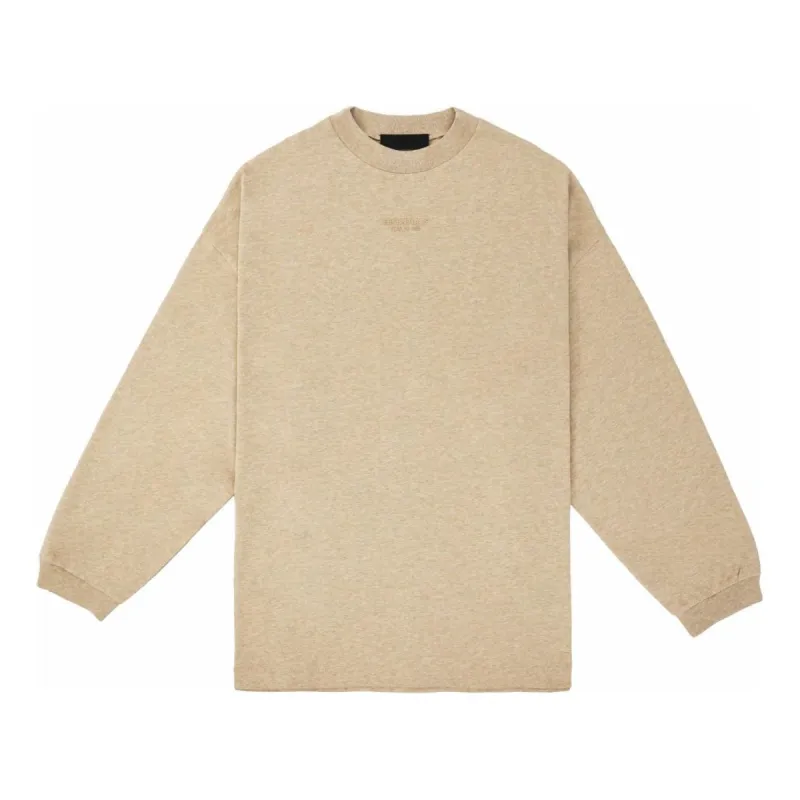 Fear of God Essentials FW23 Long Sleeve Tee 'Gold Heather' 125BT232013F sold by KicksCrew