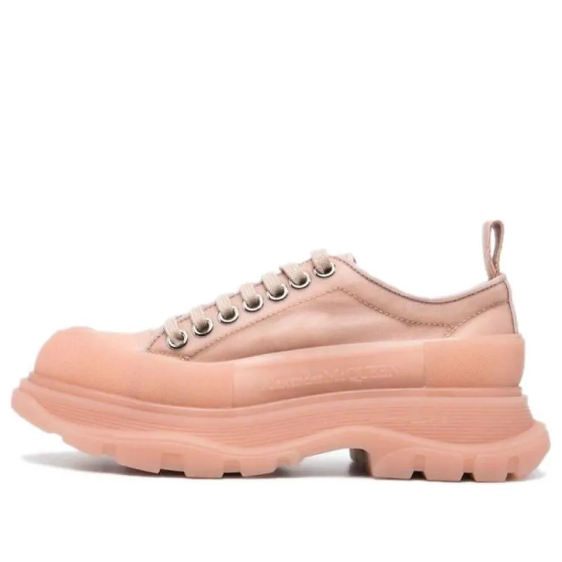 (WMNS) Alexander McQueen Tread Slick Lace Up Polyamide Sneakers 'Pink' 658080W4Q316833 sold by KicksCrew