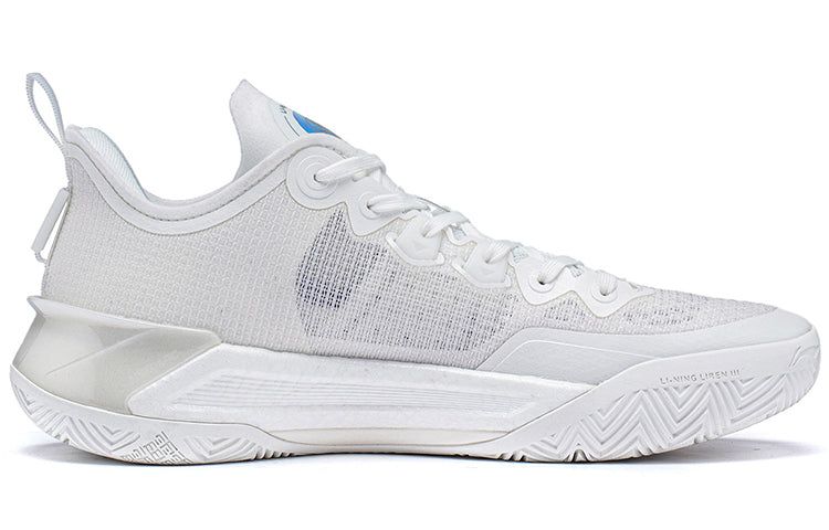 Li-Ning LiRen 3 V2 Low 'Pearl White' ABAT057-3 sold by KicksCrew product image thumbnail 2