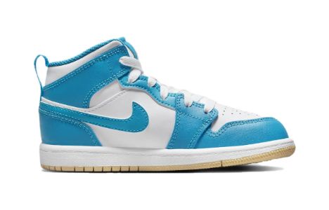 (PS) Air Jordan 1 Mid 'Aquatone' DQ8424-400 sold by KicksCrew