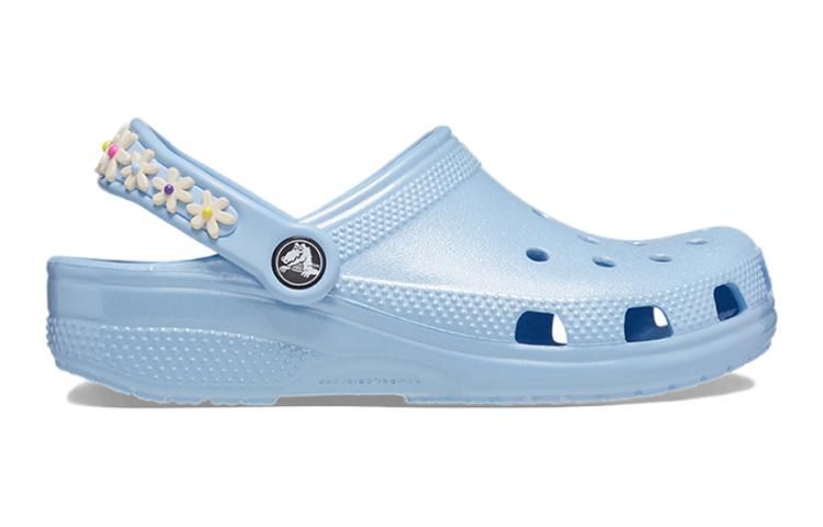 (GS) Crocs Daisy Chain Classic Clog 'Blue Calcite' 209065-4NS sold by KicksCrew product image thumbnail 2