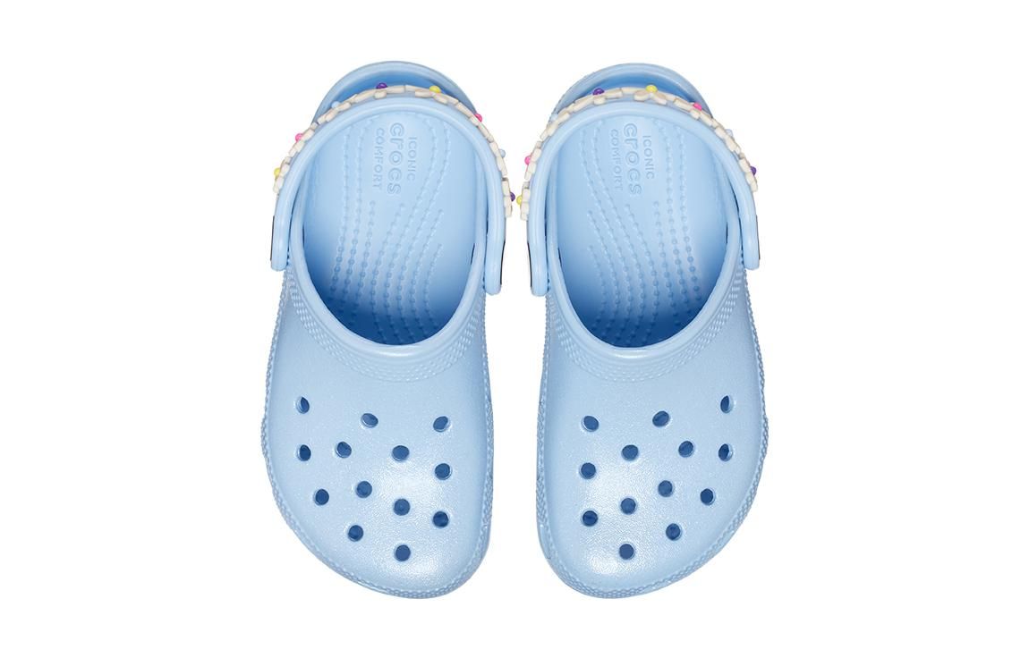 (GS) Crocs Daisy Chain Classic Clog 'Blue Calcite' 209065-4NS sold by KicksCrew product image thumbnail 4
