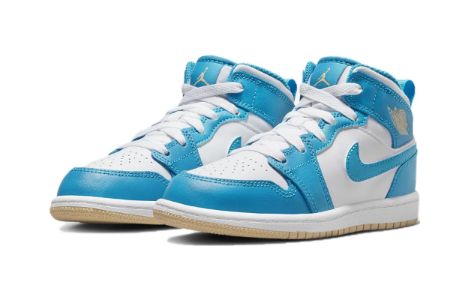 (PS) Air Jordan 1 Mid 'Aquatone' DQ8424-400 sold by KicksCrew