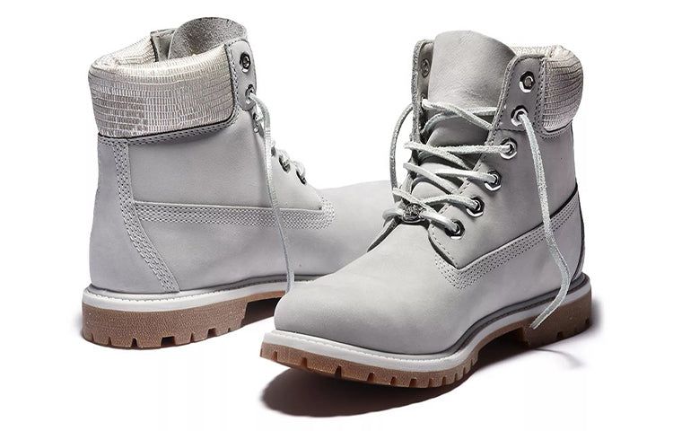 (WMNS) Timberland 6 Inch Premium Boots 'Light Gray' A1UWF sold by KicksCrew product image thumbnail 3
