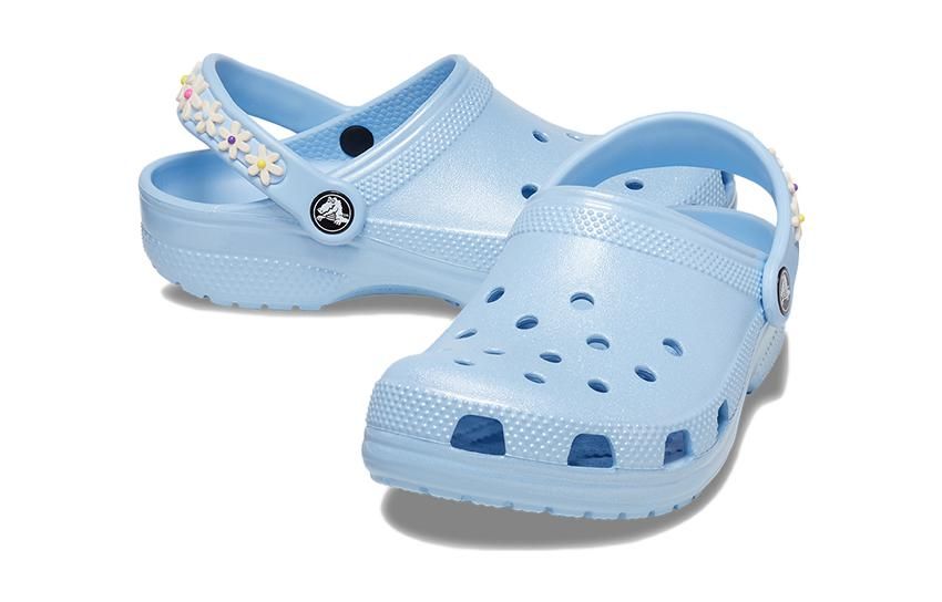 (GS) Crocs Daisy Chain Classic Clog 'Blue Calcite' 209065-4NS sold by KicksCrew product image thumbnail 3