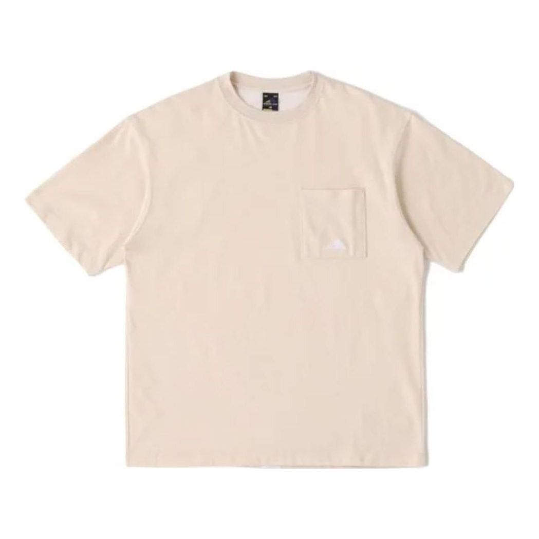 New Balance Lifestyle Plain Cotton Pocket Tee 'Beige' AMT35026-TWF sold by KicksCrew