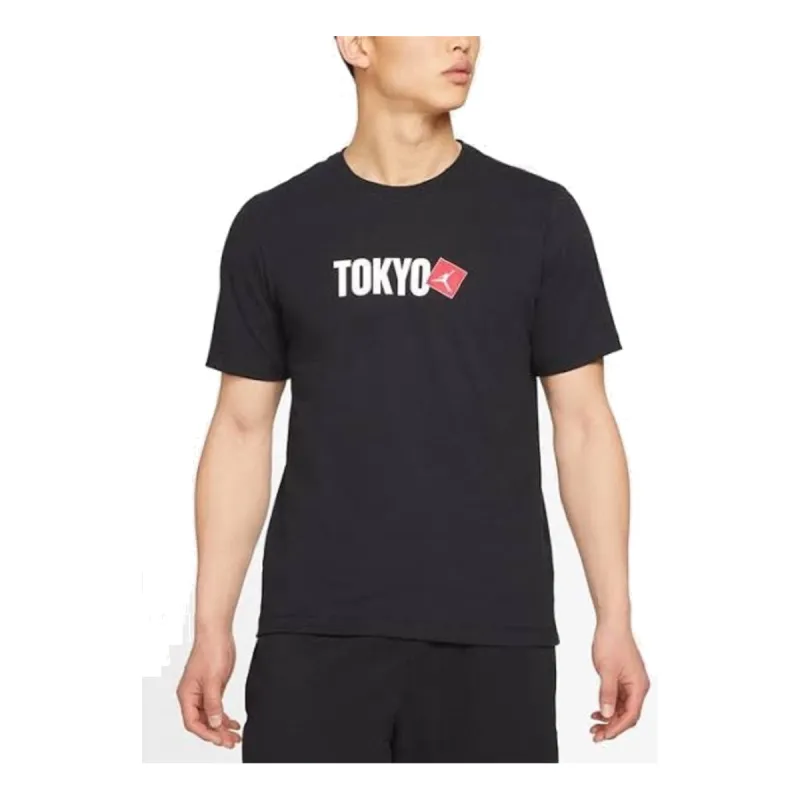 Air Jordan Brand Tokyo City T-shirt 'Black' DD8043-010 sold by KicksCrew