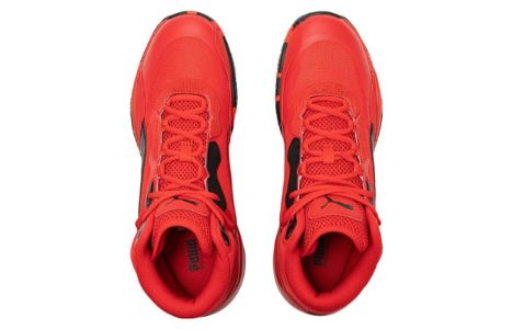 PUMA Playmaker Pro Mid 'Red Black 377902-05 sold by KicksCrew