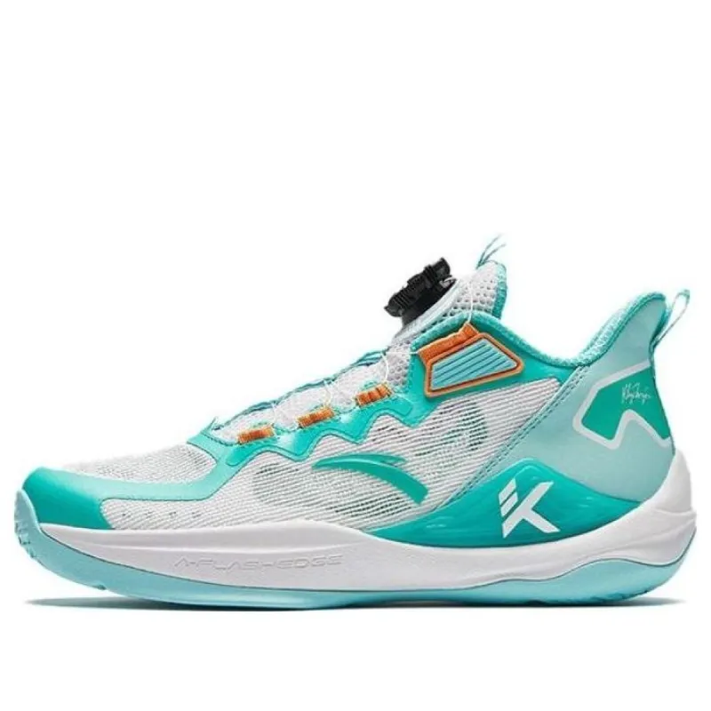 (GS) ANTA Klay Thompson Basketball Shoes 'White Teal' A312421107-1 sold by KicksCrew
