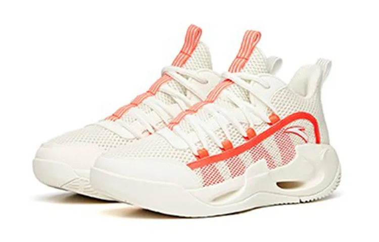 (GS) ANTA 1.0 Lifestyle Shoes 'White Orange' A312121100A-5 sold by KicksCrew product image thumbnail 3