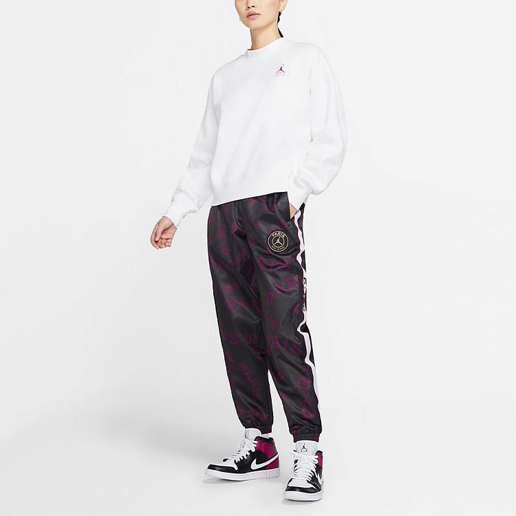 (WMNS) Air Jordan x PSG Sweatpants 'Burgundy' CZ4136-610 sold by KicksCrew product image thumbnail 4