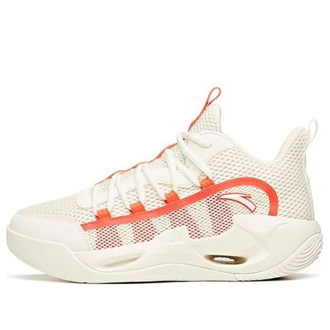 (GS) ANTA 1.0 Lifestyle Shoes 'White Orange' A312121100A-5 sold by KicksCrew