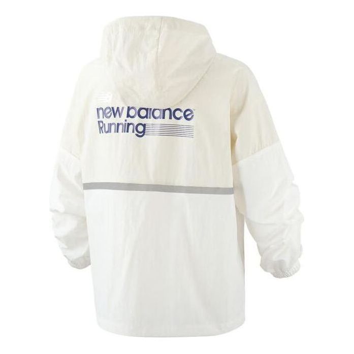 (WMNS) New Balance Authentic Sport Jacket 'White' 5AD37632-CRE sold by KicksCrew